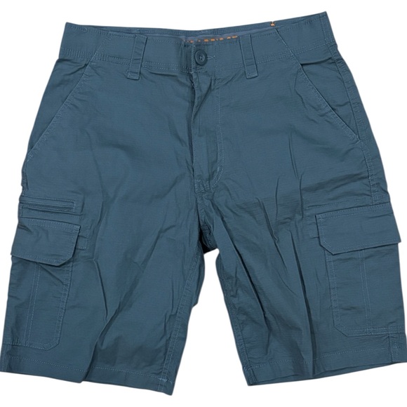 Men's Stylish Blue Cargo Shorts - Picture 1 of 3